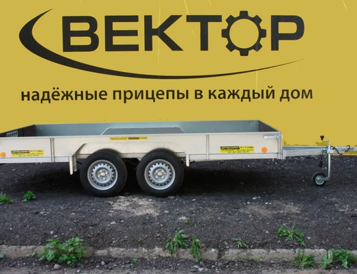 Бортовой двухосный прицеп без тормоза ЛАВ 81013A (КОЛЕЯ 1780)
