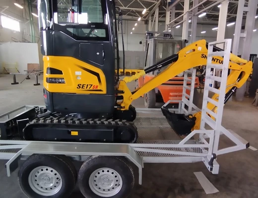 Прицеп для перевозки минитракторов, бобкэт катков, газонокосилок до 2700 кг