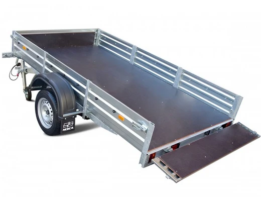 Прицеп для перевозки стройматериалов и мототехники МЗСА 817705.022