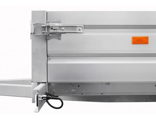 Прицеп с алюминиевыми бортами МЗСА 817701.032