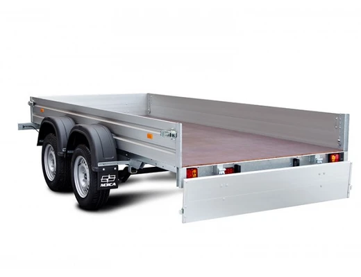 Прицеп двухосный с алюминиевыми бортами МЗСА 817732.032