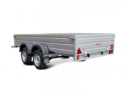 Прицеп двухосный с увеличенными алюминиевыми бортами МЗСА 817732.034
