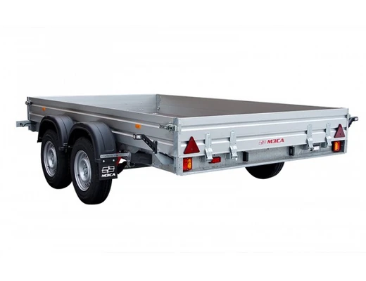 Прицеп с алюминиевыми бортами МЗСА B 3520-2.25.221