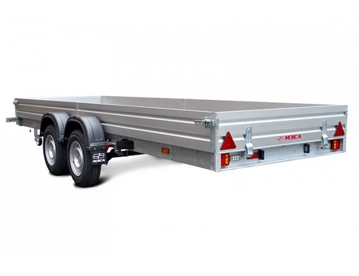 Прицеп для транспортировки мототехники и коммерческих перевозок МЗСА B 5215-2.25.221