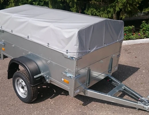 Прицеп бортовой одноосный ССТ-7132-03 (платформа Ш=1224 мм)