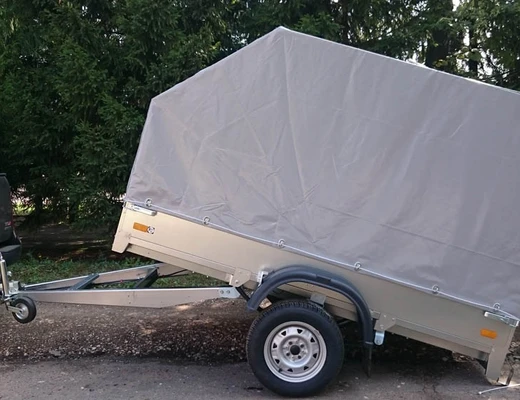 Прицеп бортовой одноосный без тормоза ССТ-7132-06 (платформа Ш=1510 мм)