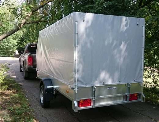 Прицеп бортовой одноосный без тормоза ССТ-7132-08 (платформа Ш=1510 мм)