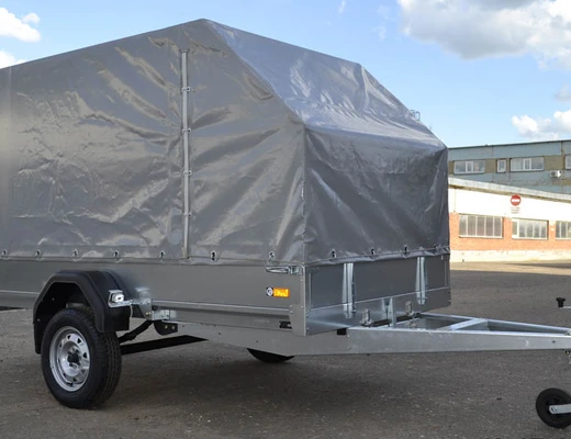 Прицеп бортовой одноосный без тормоза ССТ-7132-09 (платформа Ш=1510 мм)