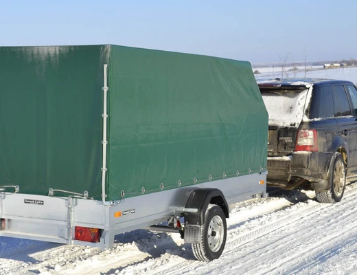 Прицеп бортовой одноосный без тормоза ССТ-7132-09 (платформа Ш=1510 мм)