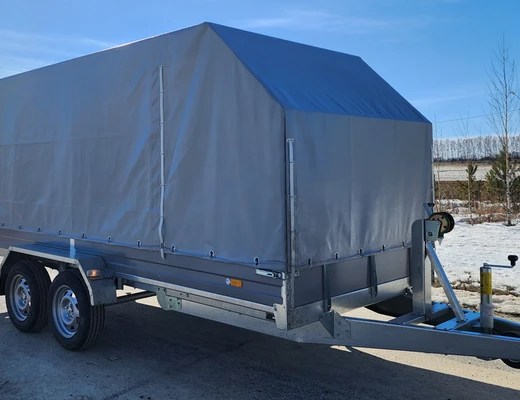 Прицеп бортовой двухосный без тормоза ССТ-7132-65-У (платформа Ш=1510 мм)