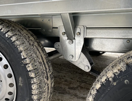 Прицеп бортовой двухосный без тормоза ССТ-7132-61 (платформа Ш=1768 мм)