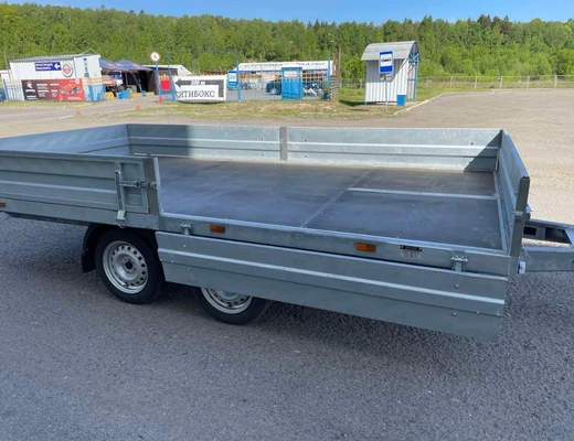 Прицепы платформы со съемными бортами и без них для перевозки грузов и спецтехника