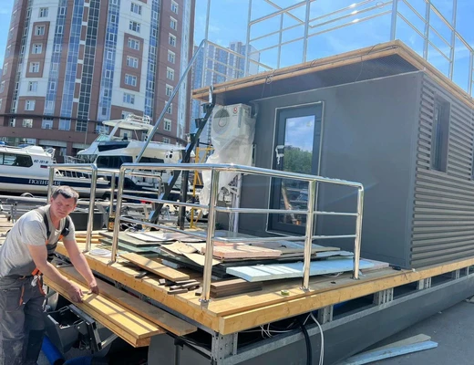 Катамаран Платформа от 4-8 х 2-2,5 м, 2026 г.