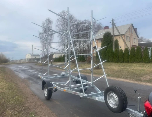 Прицеп для перевозки байдарок, лодок, каноэ и каяков