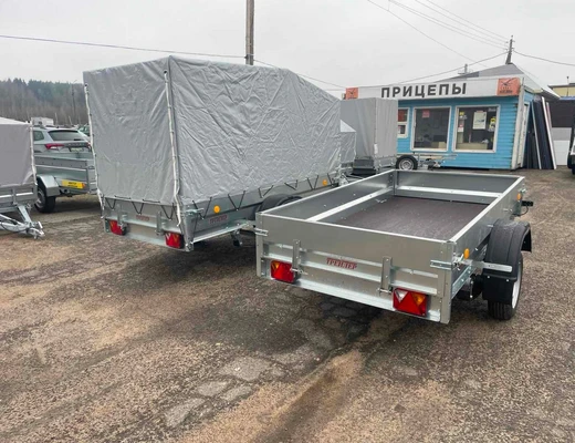 Прицеп Treiler Модель 829400 Исполнение 3,0 х1.50 рес3 Товарищ борт 495 мм