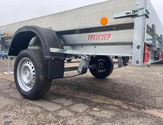 Прицеп Treiler Модель 829400 Исполнение 3,0 х1.50 рес3 Товарищ БЕЗ КОЛЕС борт 495 мм