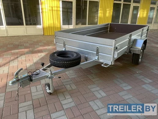 Бортовой одноосный прицеп без тормоза Вектор (ЛАВ) 81011C Спец